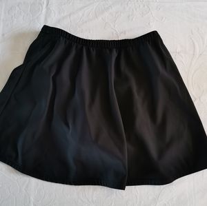 Black Swimsuit Skirted Bottom Size 10